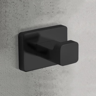 Bathroom Hook Bathroom Hook, Modern, Matte Black Nameeks NCB107